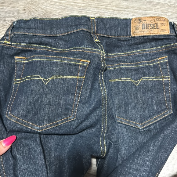 Diesel Bootzee-St Regular Slim Bootcut Jeans Size 25 - Picture 6 of 6